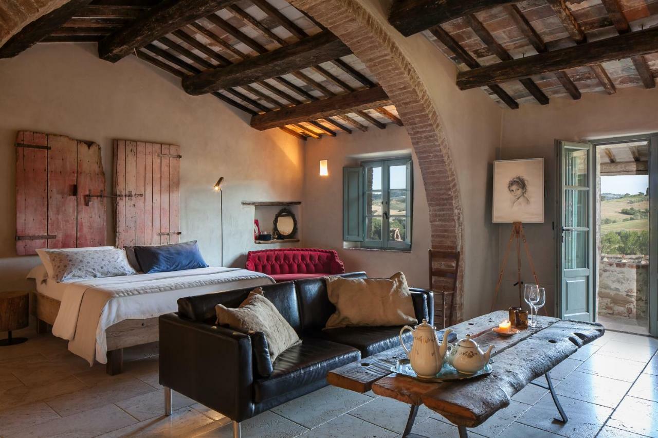 Follonico 4-Suite B&B トッリータ・ディ・シエーナ エクステリア 写真